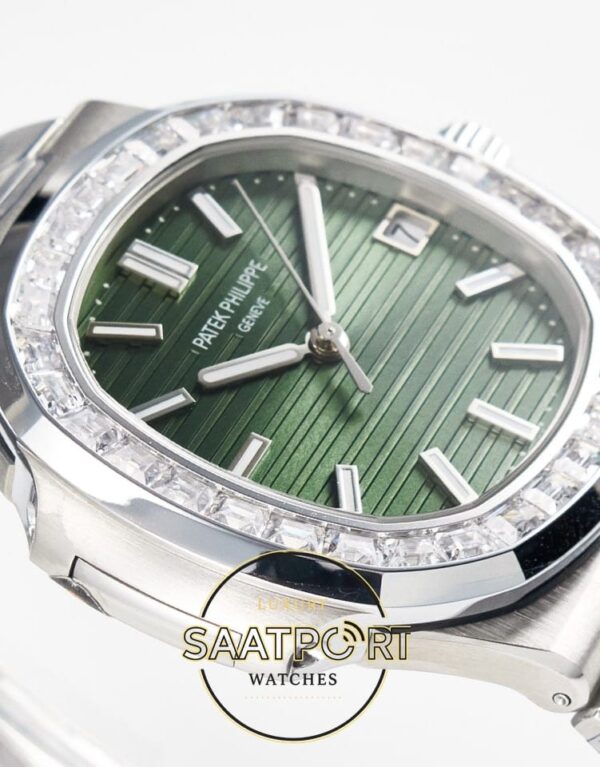 Patek Philippe Nautilus 5711-3k Factory Green BAGET Super Clone Eta