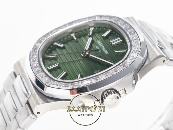 Patek Philippe Nautilus 5711-3k Factory Green BAGET Super Clone Eta