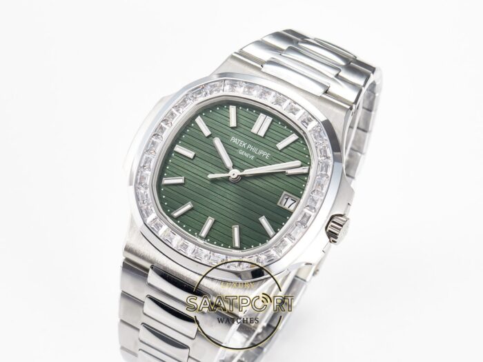 Patek Philippe Nautilus 5711-3k Factory Green BAGET Super Clone Eta