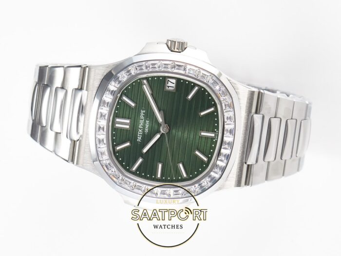 Patek Philippe Nautilus 5711-3k Factory Green BAGET Super Clone Eta
