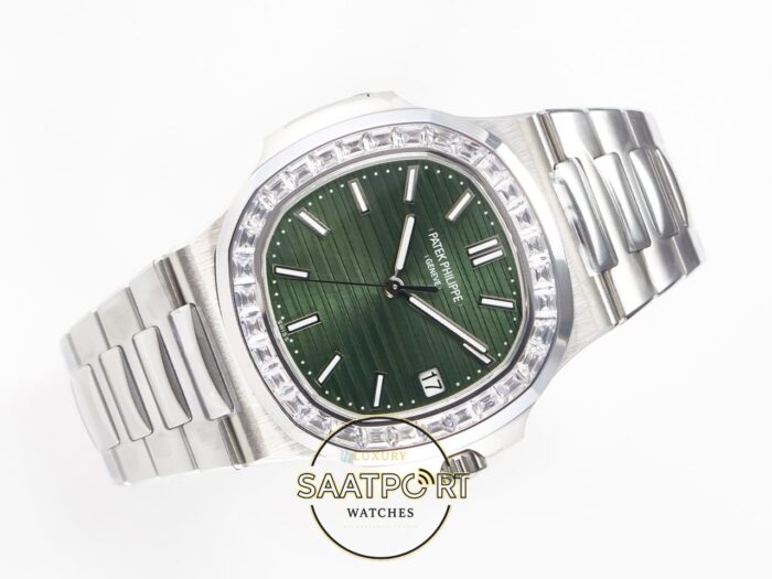 Patek Philippe Nautilus 5711-3k Factory Green BAGET Super Clone Eta