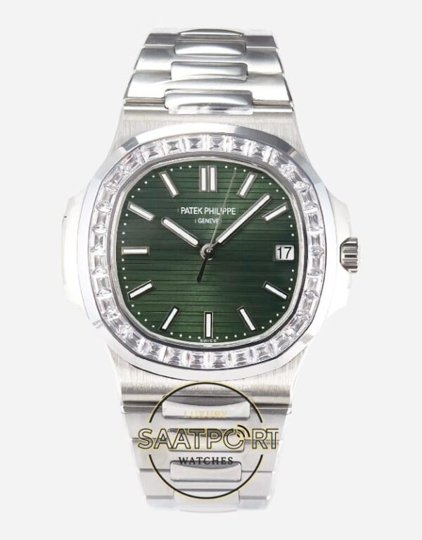 Patek Philippe Nautilus 5711-3k Factory Green BAGET Super Clone Eta