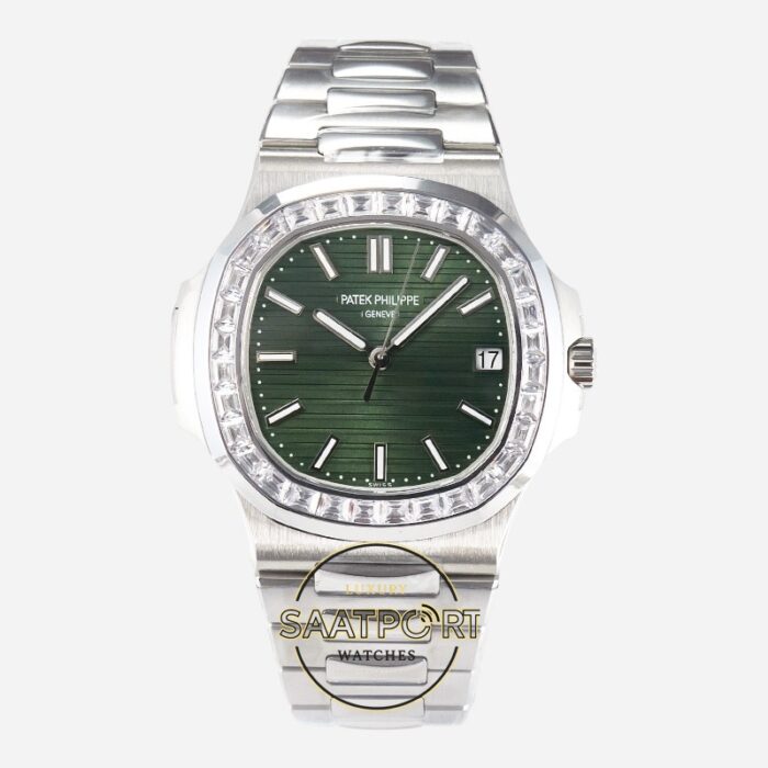 Patek Philippe Nautilus 5711-3k Factory Green BAGET Super Clone Eta