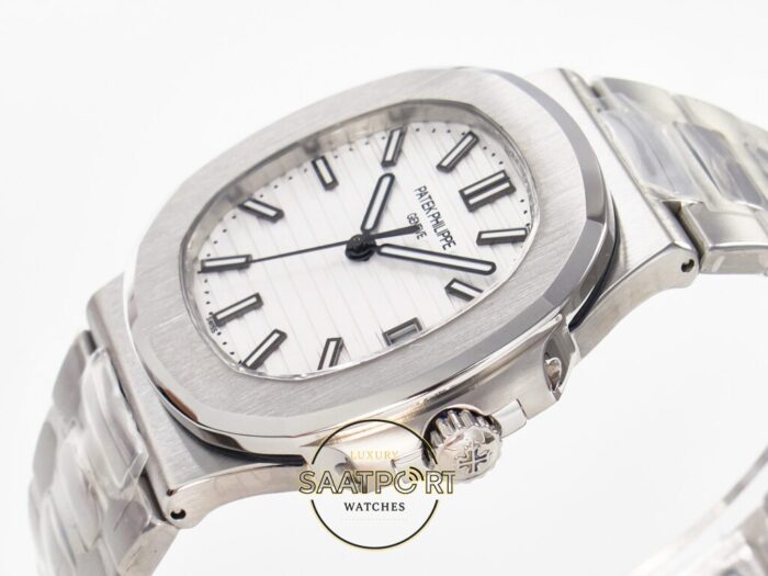 Patek Philippe Nautilus 57111A-011 Beyaz Kadran Super Clone ETA