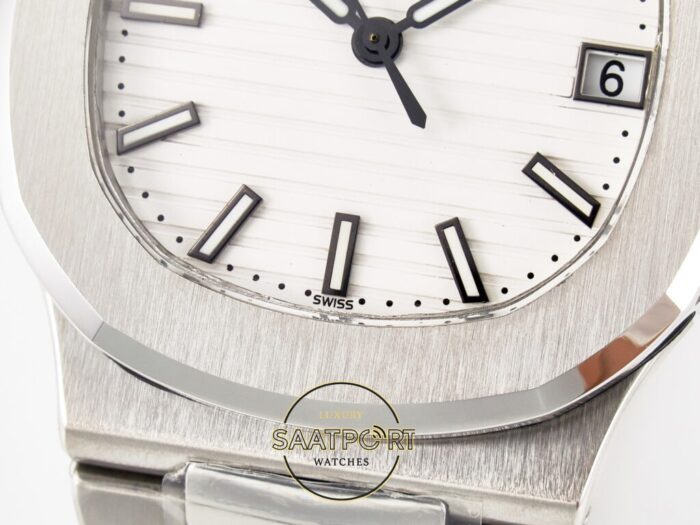 Patek Philippe Nautilus 57111A-011 Beyaz Kadran Super Clone ETA