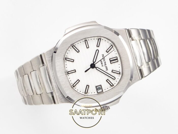 Patek Philippe Nautilus 57111A-011 Beyaz Kadran Super Clone ETA