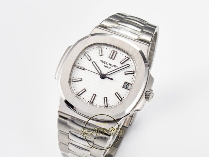 Patek Philippe Nautilus 57111A-011 Beyaz Kadran Super Clone ETA