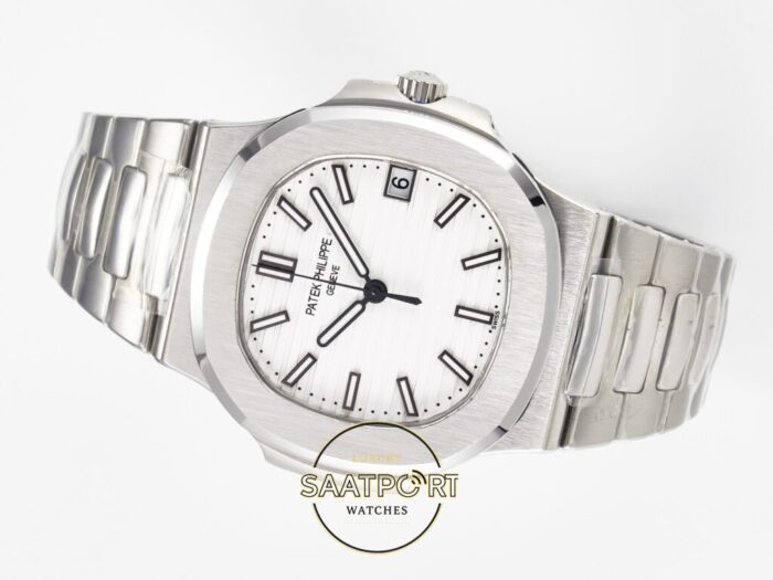 Patek Philippe Nautilus 57111A-011 Beyaz Kadran Super Clone ETA