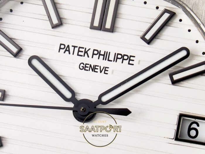 Patek Philippe Nautilus 57111A-011 Beyaz Kadran Super Clone ETA