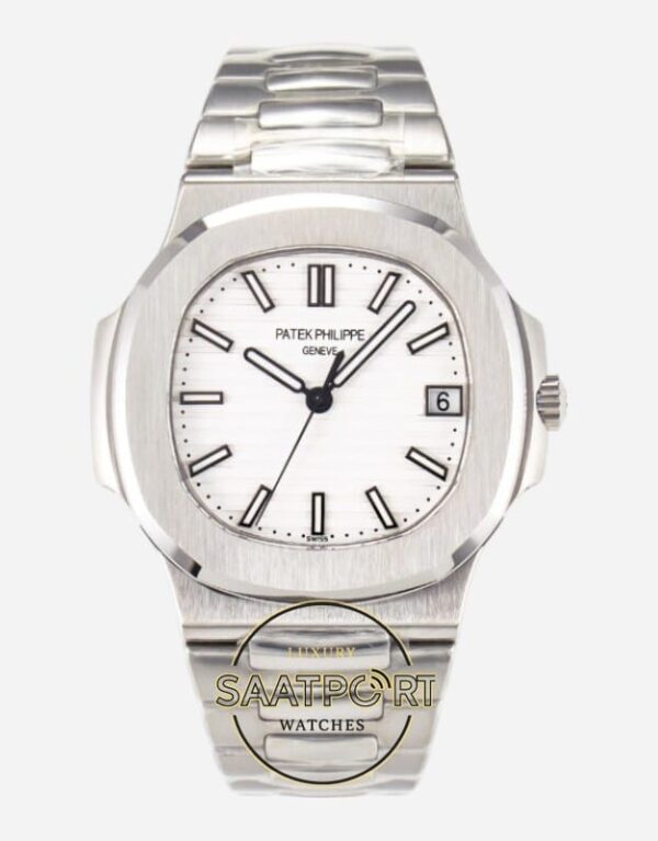 Patek Philippe Nautilus 57111A-011 Beyaz Kadran Super Clone ETA