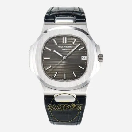 Patek Philippe Nautilus 5711G-001 Deri Kordon 3k factory Super Clone ETA