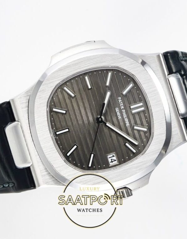 Patek Philippe Nautilus 5711G-001 Deri Kordon 3k factory Super Clone ETA DERİ KORDON