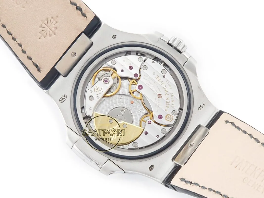 Patek Philippe Nautilus 5712 PPF Çelik Kasa Mavi Kadran Super Clone ETA