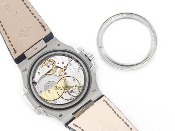 Patek Philippe Nautilus 5712 PPF Çelik Kasa Mavi Kadran Super Clone ETA