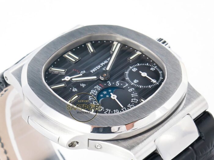 Patek Philippe Nautilus 5712 PPF Çelik Kasa Mavi Kadran Super Clone ETA