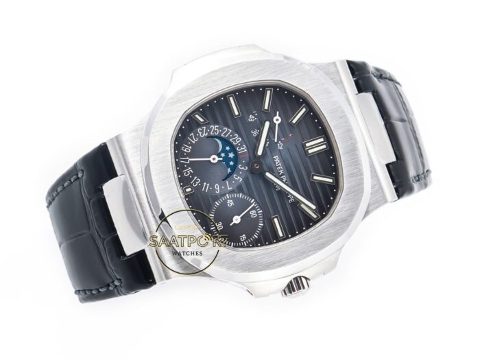 Patek Philippe Nautilus 5712 PPF Çelik Kasa Mavi Kadran Super Clone ETA
