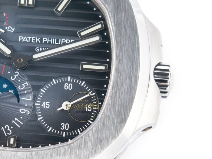 Patek Philippe Nautilus 5712 PPF Çelik Kasa Mavi Kadran Super Clone ETA
