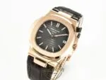 Patek Philippe Rose Nautilus 5711 Deri Kordon 3k Factory Super Clone Eta