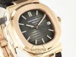 Patek Philippe Rose Nautilus 5711 Deri Kordon 3k Factory Super Clone Eta
