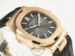 Patek Philippe Rose Nautilus 5711 Deri Kordon 3k Factory Super Clone Eta