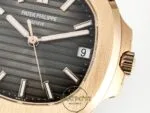 Patek Philippe Rose Nautilus 5711 Deri Kordon 3k Factory Super Clone Eta