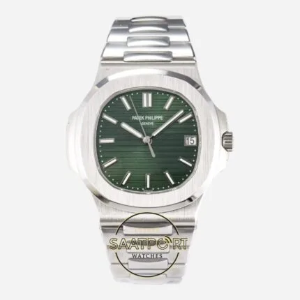 Patek PhilippeNautilus 5711 Yeşil Kadran 3k Factory Super Clone Eta