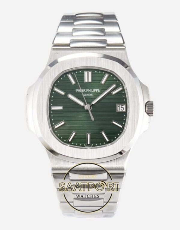Patek PhilippeNautilus 5711 Yeşil Kadran 3k Factory Super Clone Eta