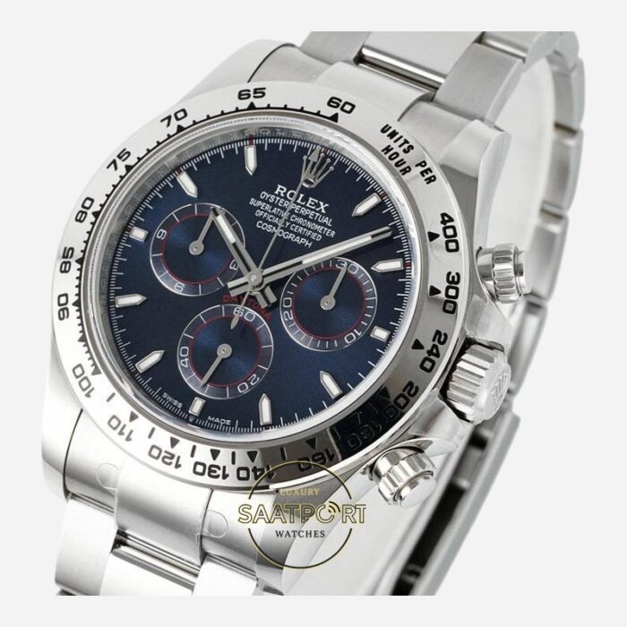 Rolex Daytona 126509 Mavi Kadran 4131 Super Clone Eta 4131
