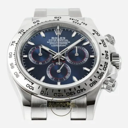 Rolex Daytona 126509 Mavi Kadran 4131 Super Clone Eta replica