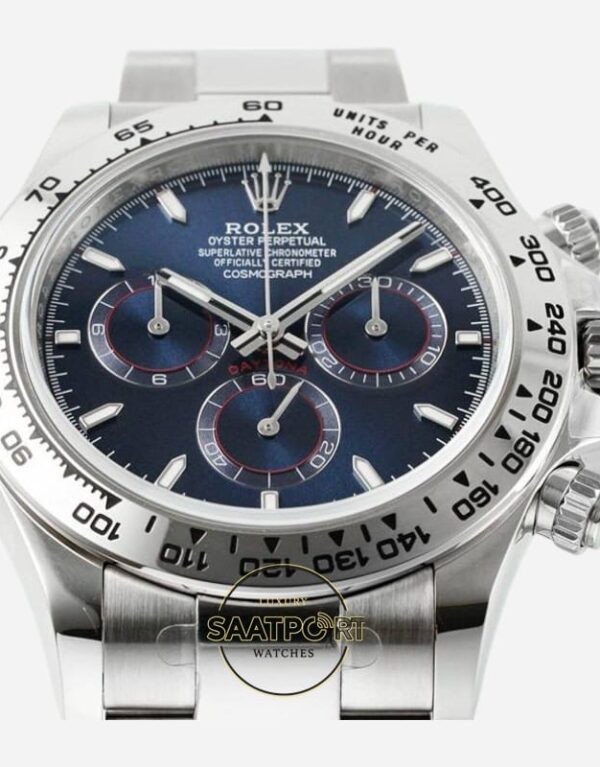 Rolex Daytona 126509 Mavi Kadran 4131 Super Clone Eta replica