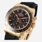 Rolex Daytona 126515LN Chocolate Everose Gold 4131 Super Clone Eta replika saatler
