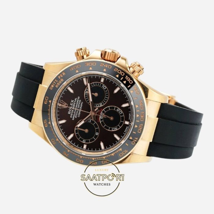 Rolex Daytona 126515LN Chocolate Everose Gold 4131 Super Clone Eta saatler