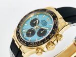 Rolex Daytona 126518LN Tiffany Blue Oysterflex 4131 Super Clone Eta