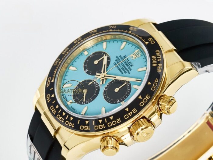 Rolex Daytona 126518LN Tiffany Blue Oysterflex 4131 Super Clone Eta
