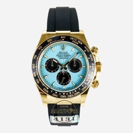 Rolex Daytona 126518LN Tiffany Blue Oysterflex 4131 Super Clone Eta