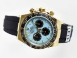 Rolex Daytona 126518LN Tiffany Blue Oysterflex 4131 Super Clone Eta