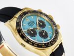 Rolex Daytona 126518LN Tiffany Blue Oysterflex 4131 Super Clone Eta