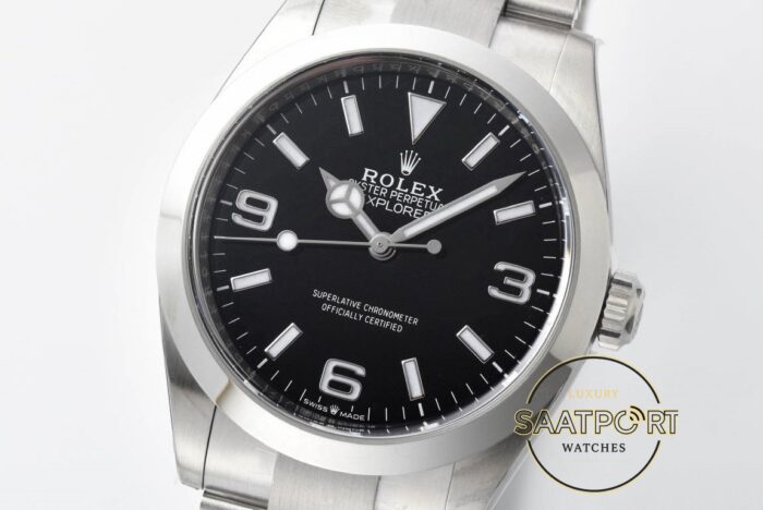 Rolex Explorer 224270 Black Dial Clean Factory 40 mm 3230 Super Clone ETA