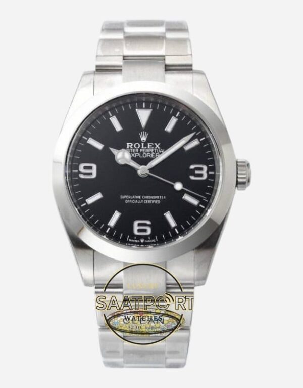 Rolex Explorer 224270 Black Dial Clean Factory 40 mm 3230 Super Clone ETA