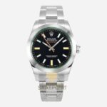 Rolex Milgauss 116400GV Siyah Kadran VSF Factory Super Clone Eta