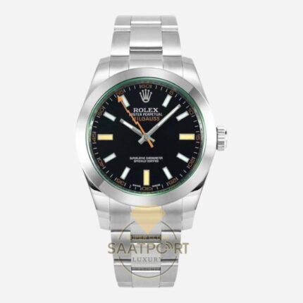 Rolex Milgauss 116400GV Siyah Kadran VSF Factory Super Clone Eta