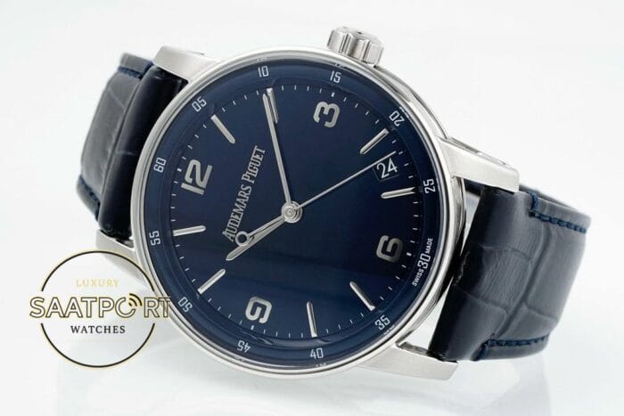 Audemars Piguet CODE 11.59 Mavi Kadran 15210BC 41mm APS Factory 4302 Super Clone ETA
