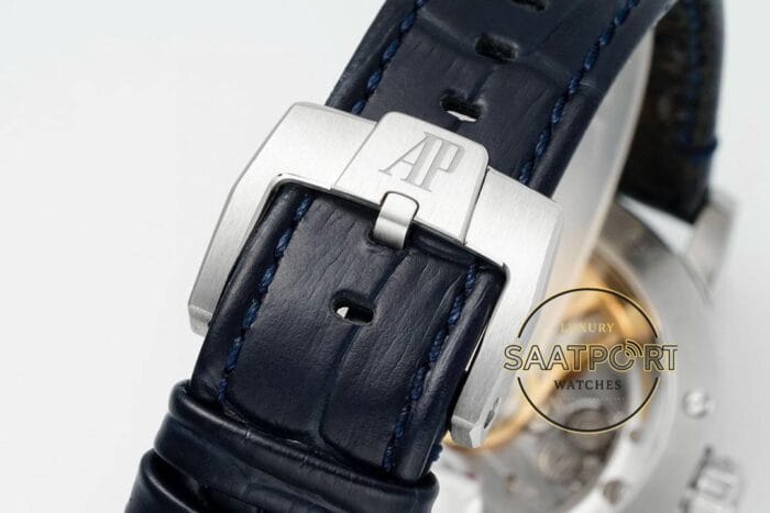 Audemars Piguet CODE 11.59 Mavi Kadran 15210BC 41mm APS Factory 4302 Super Clone ETA