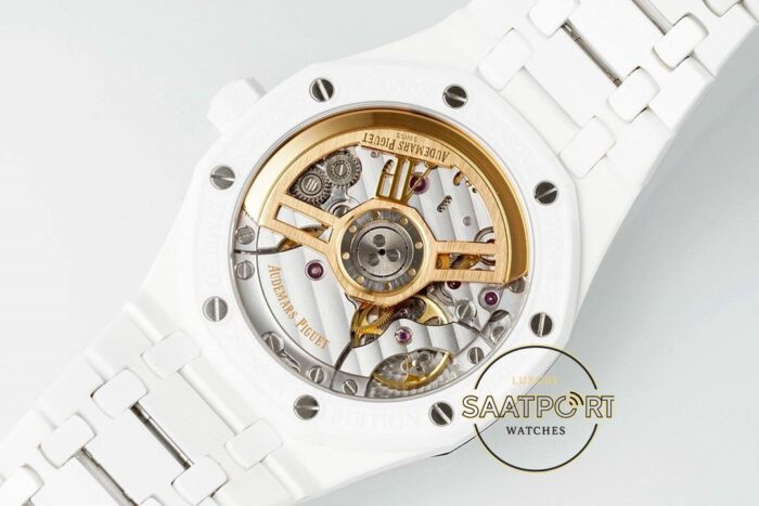 Audemars Piguet Royal Oak 15503BC Mavi Kadran APS Factory Full Seramik 4302 Super Clone ETA