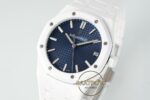 Audemars Piguet Royal Oak 15503BC Mavi Kadran APS Factory Full Seramik 4302 Super Clone ETA