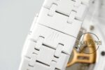 Audemars Piguet Royal Oak 15503BC Mavi Kadran APS Factory Full Seramik 4302 Super Clone ETA