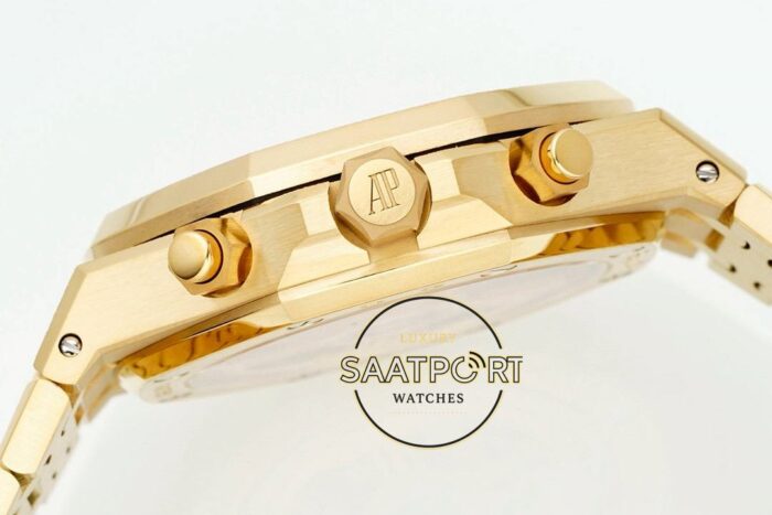 Audemars Piguet Royal Oak 26240BA Gold Kadran APS Factory 4401 Super Clone ETA