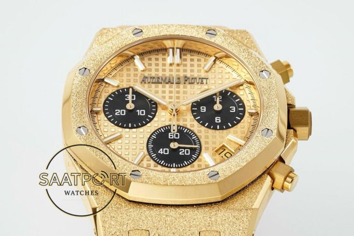 Audemars Piguet Royal Oak 26240BA Gold Kadran APS Factory 4401 Super Clone ETA