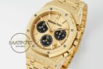 Audemars Piguet Royal Oak 26240BA Gold Kadran APS Factory 4401 Super Clone ETA