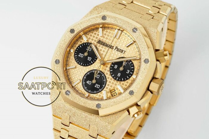 Audemars Piguet Royal Oak 26240BA Gold Kadran APS Factory 4401 Super Clone ETA